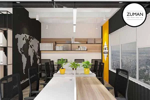 Thiết kế nội thất văn phòng Zuman.vn HCM